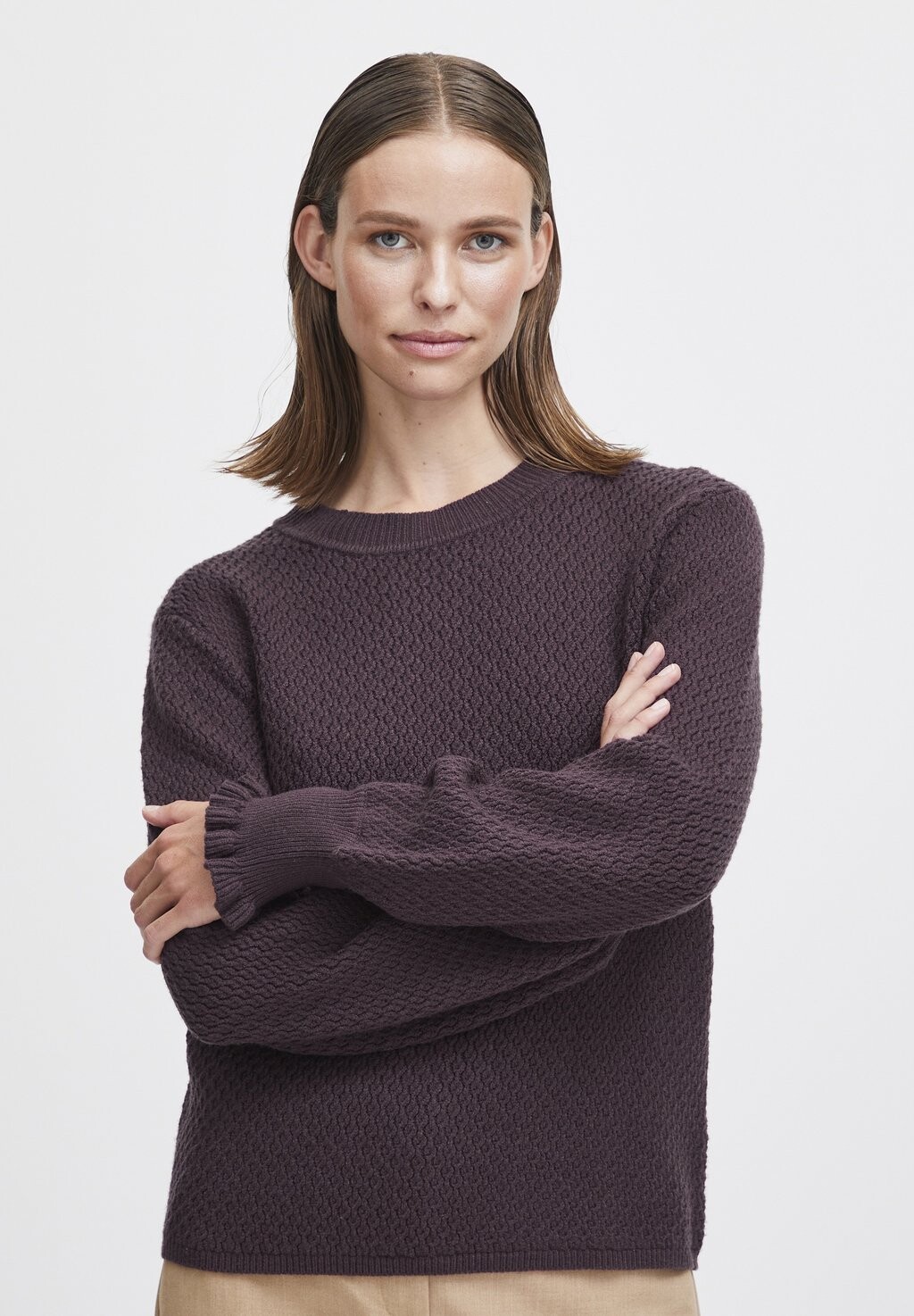 

Свитшот b.young BYMILO, цвет plum perfect