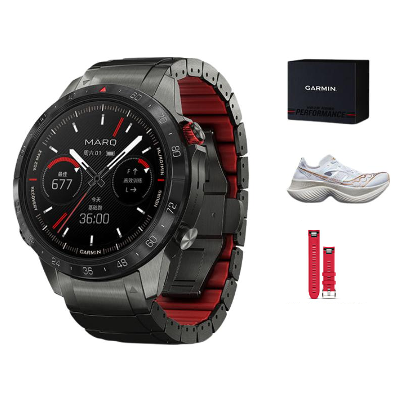 

GARMIN Умные часы MARQ2 Leader Limited Edition Premium Box Edition с подключением по Bluetooth - унисекс