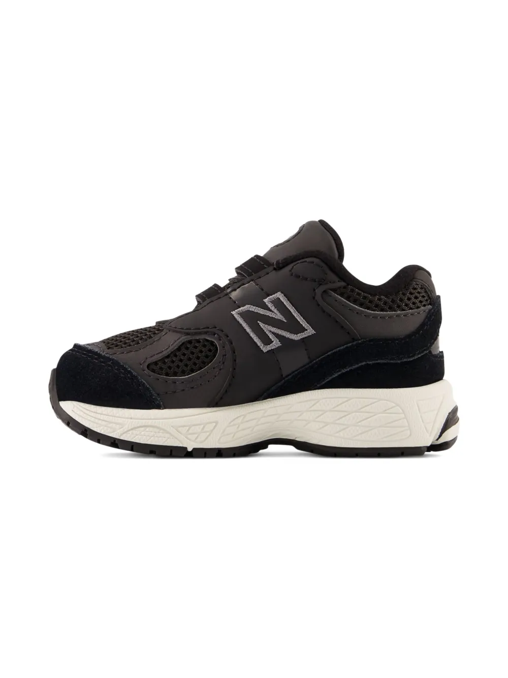 Кроссовки 2002 Hook & Loop New Balance Kids, коричневый — фото 3