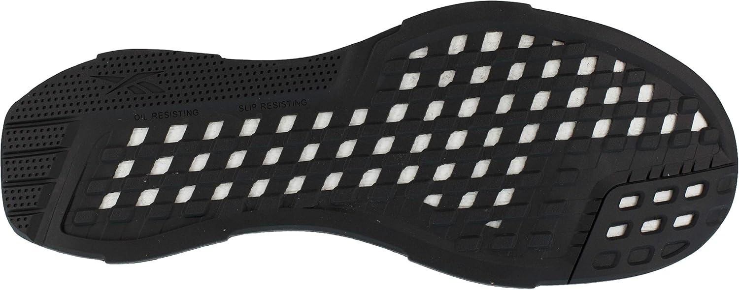 Мужские оксфорды Reebok Work Fusion Flexweave с композитным носком, черный/хаки — фото 2