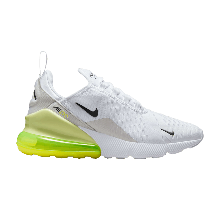 

Кроссовки Air Max 270 GS 'White Limelight', белый
