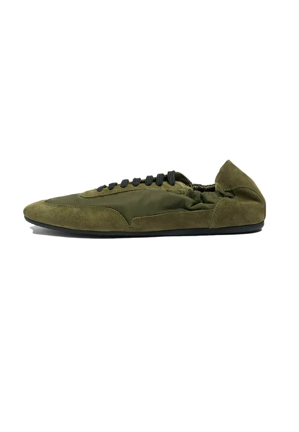 Низкие кроссовки Scarosso, Khaki - Nylon