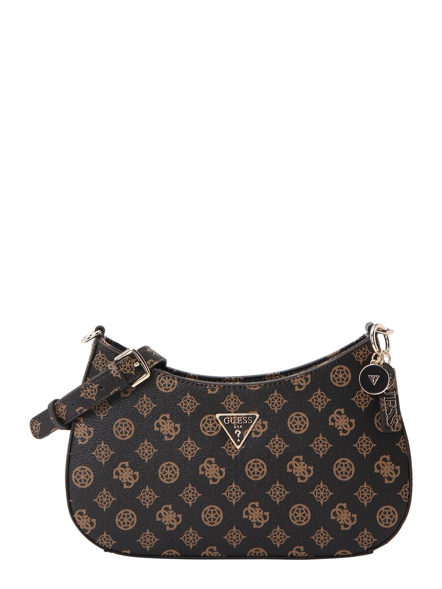 

Сумка через плечо GUESS Shoulder Bag NOELLE, цвет mocha/dark brown, Коричневый, Сумка через плечо GUESS Shoulder Bag NOELLE, цвет mocha/dark brown