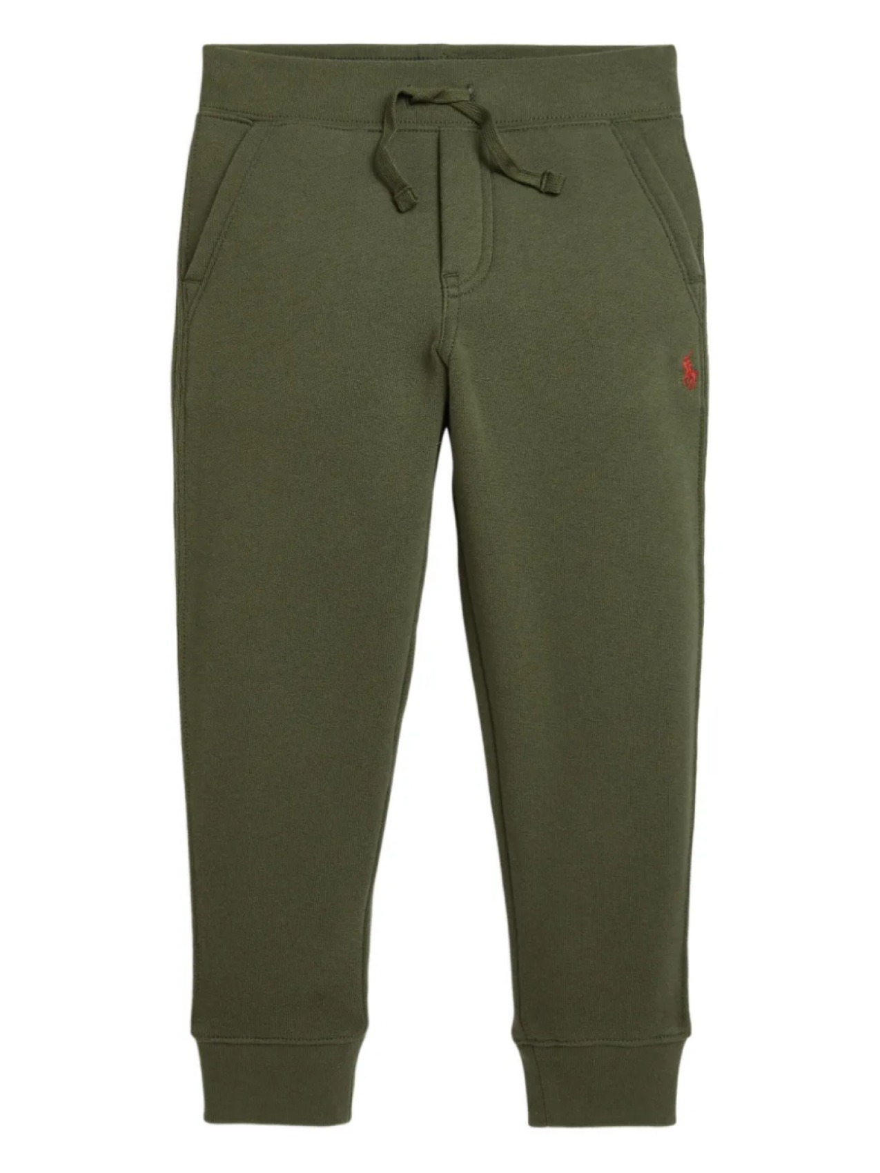 

Брюки POLO RALPH LAUREN KIDS из флиса с манжетами, зеленый