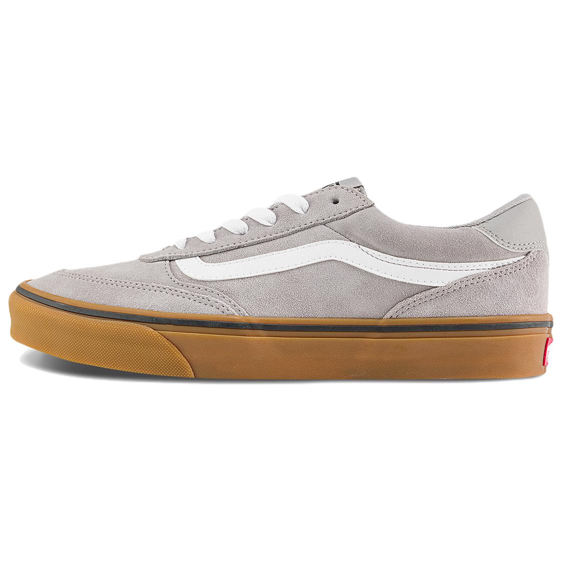

Низкие износостойкие кроссовки для скейтбординга Brooklyn LS, мужские, серые Vans, Gray