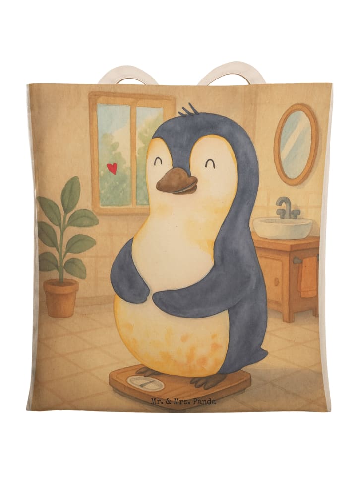 

Mr. & Mrs. Panda Сумка Penguin Diet Design без надписи, белого цвета