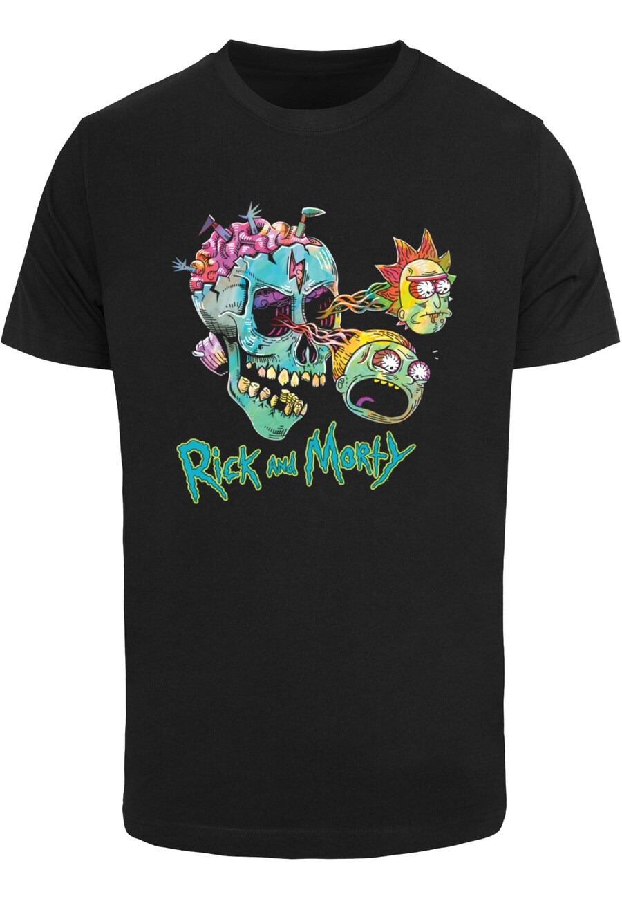 

Рубашка Merchcode Rick & Morty Skull Eyes, черный