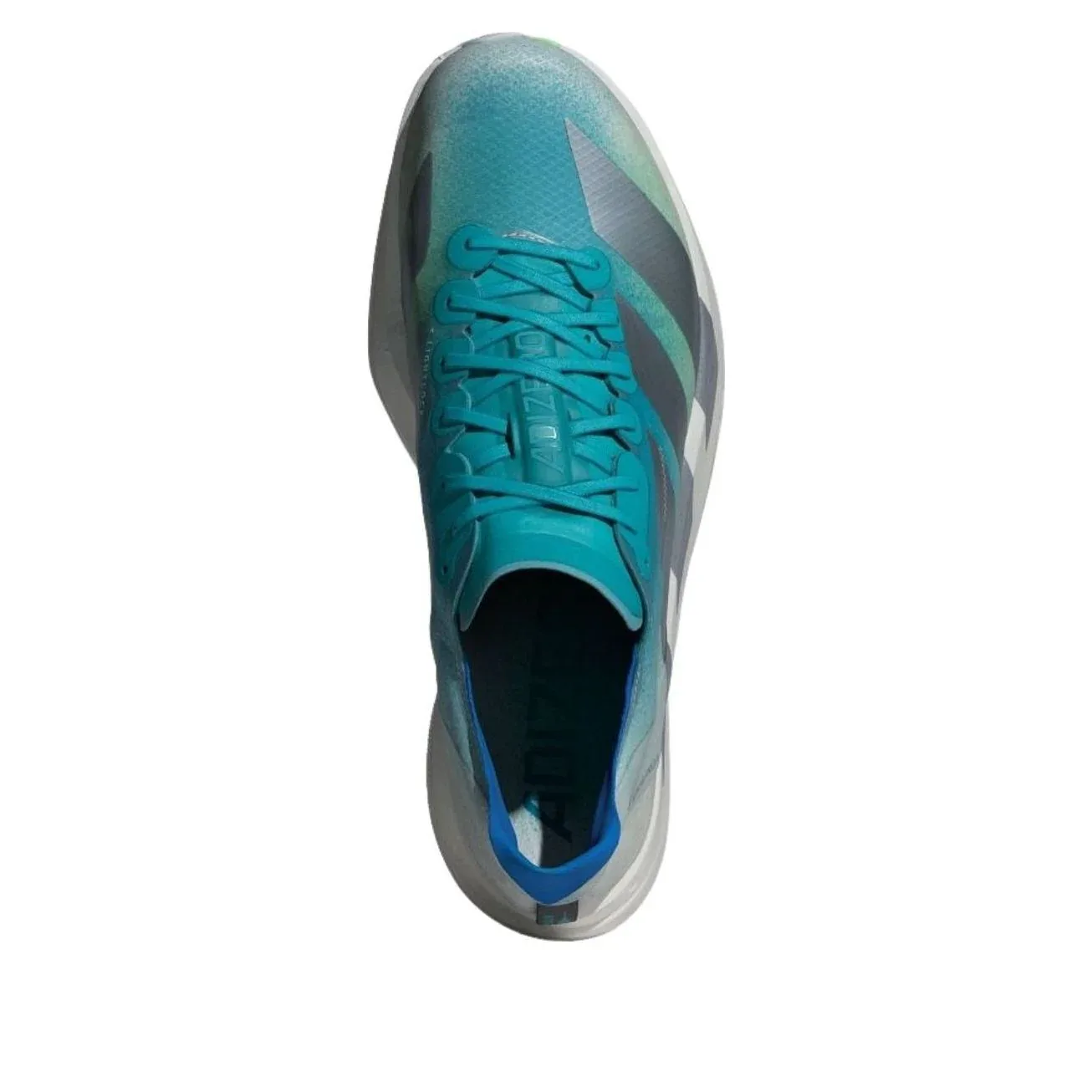 Кроссовки Adidas Adizero Adios Pro 4 'Aqua Iron Metallic', бирюзовый — фото 2