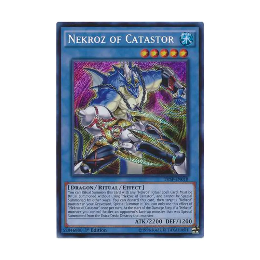 

CCG Некроз Катастора (Секретно-редкий), Yu-Gi-Oh - Secret Forces - Singles