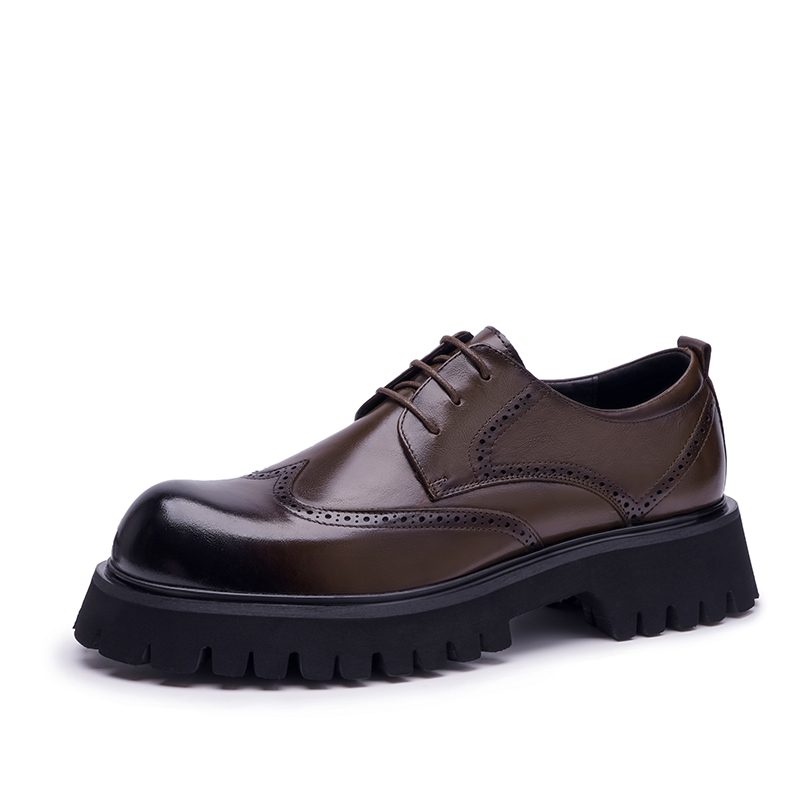 

AQUASCUTUM Повседневные кожаные туфли мужские низкие черные/коричневые