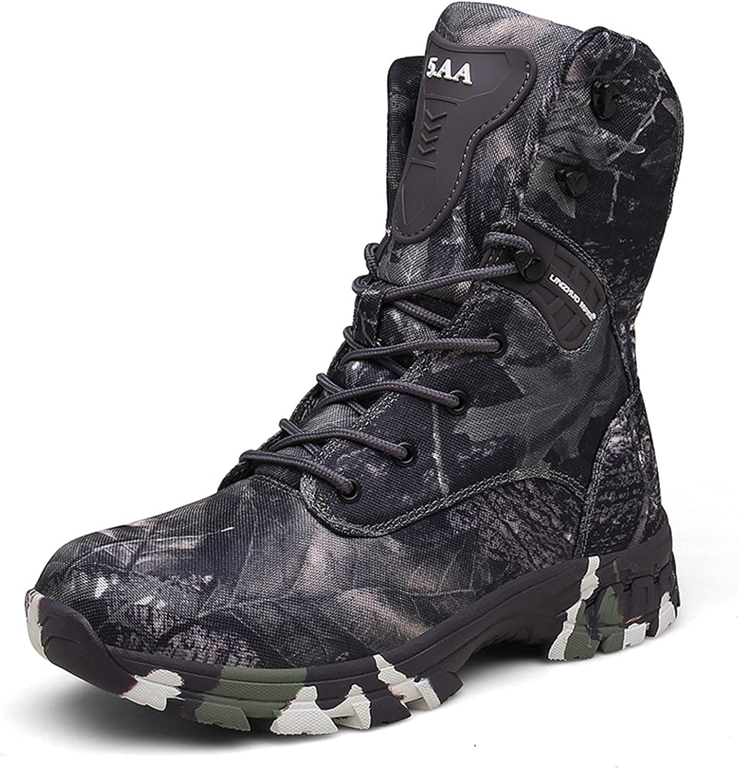 

Высокие походные ботинки, тактическая мужская военная обувь, высокие камуфляжные ботинки с шнуровкой, дышащие и прочные, для походов, охоты, работы, прогулок, поездок (Цвет: C, Размер: 45 EUR) Rishengchang, 45 EUR D