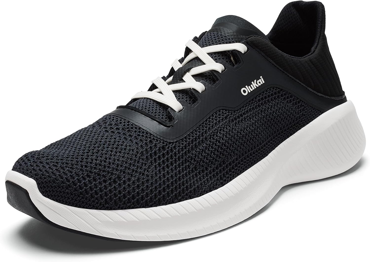 

Мужские кроссовки OLUKAI Island Hopper, готовые к путешествиям и спортивные туфли, мягкая и дышащая трикотажная ткань, конструкция с открытой пяткой, Lava Rock/Lava Rock