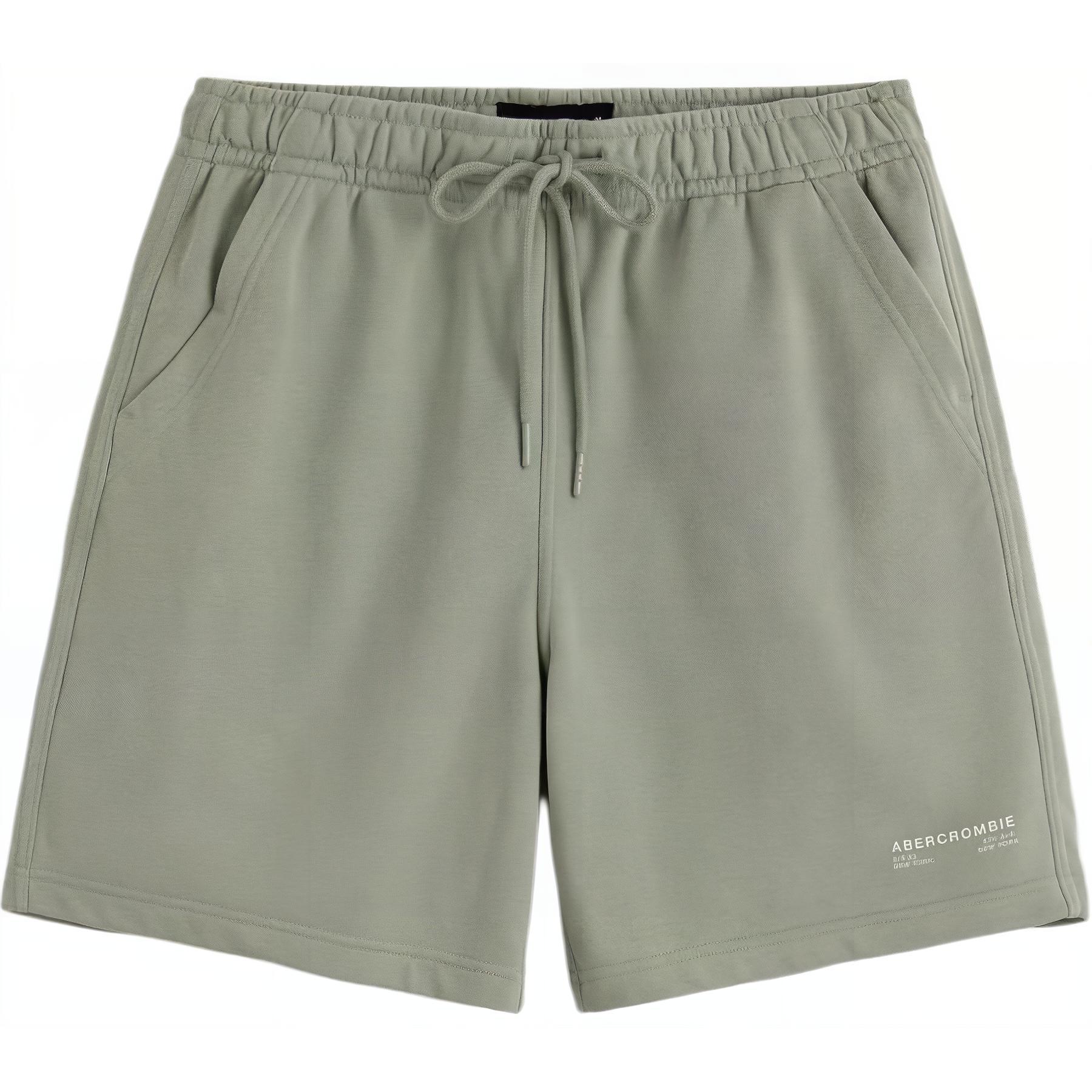 

Abercrombie＆Fitch Повседневные шорты мужские оливковые
