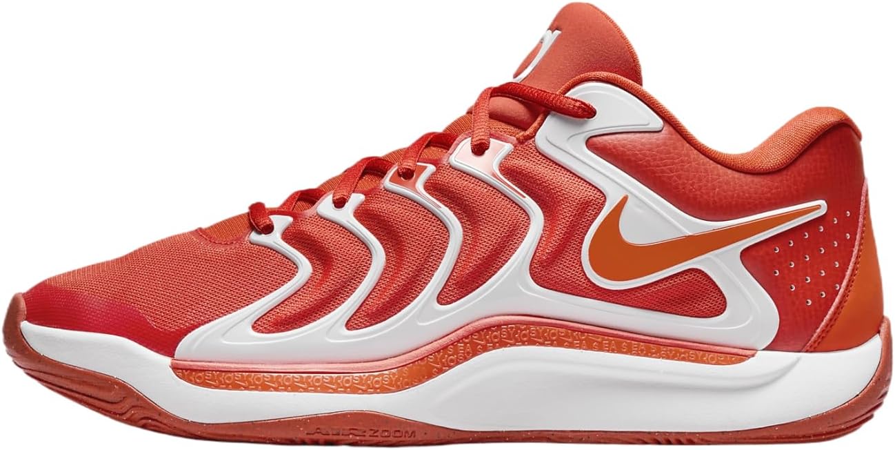 Мужские баскетбольные кроссовки Nike KD 17, белый/оранжевый
