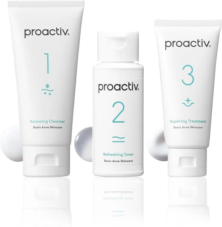Набор для лица Proactive 3-Step Set на 60 дней, для акне, 120 мл