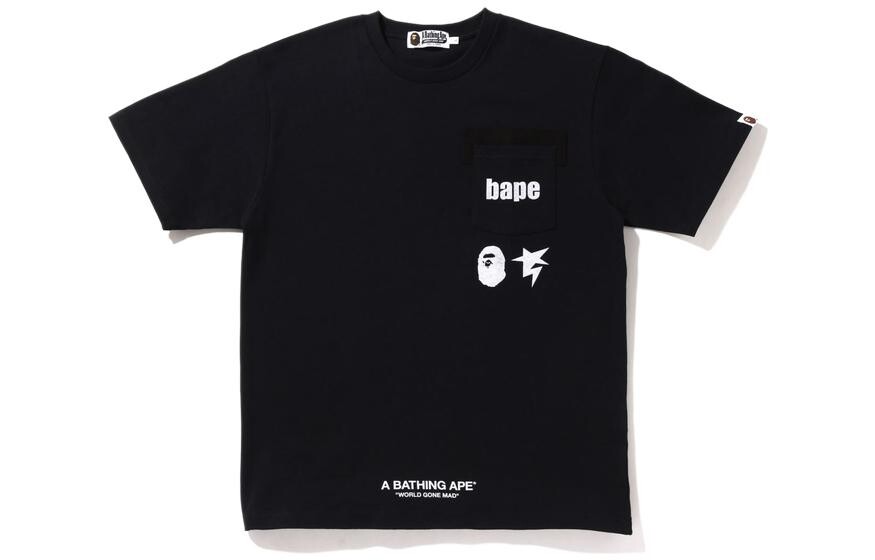 

Футболка Ape Head Series для мужчин A Bathing Ape, черный