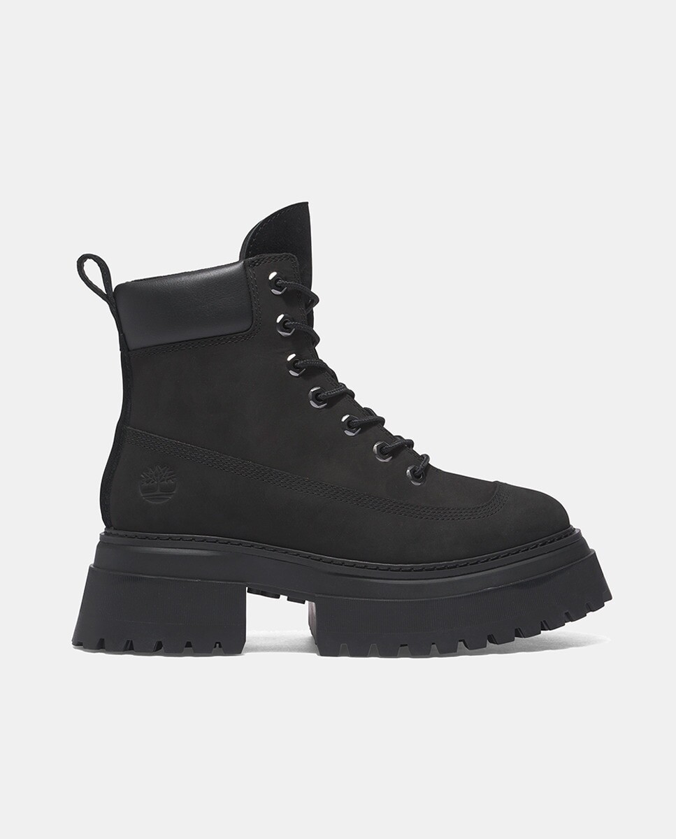 

Женские ботинки Sky из нубука на платформе и блочном каблуке Timberland, черный