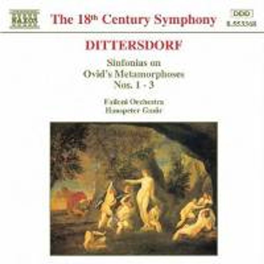 

Диск CD Sym Ovid's Metamorphoses 1-3 - Karl Ditters von Dittersdorf