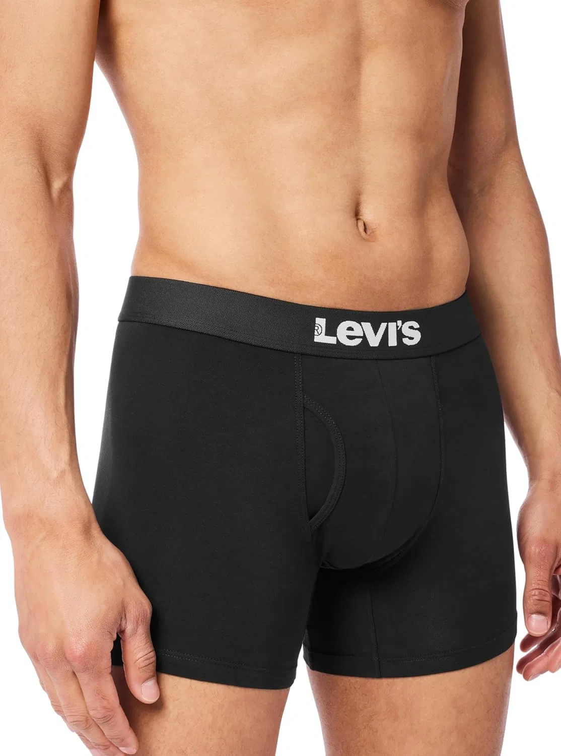 Боксеры хлопковые Levi's, Black Combo — фото 3