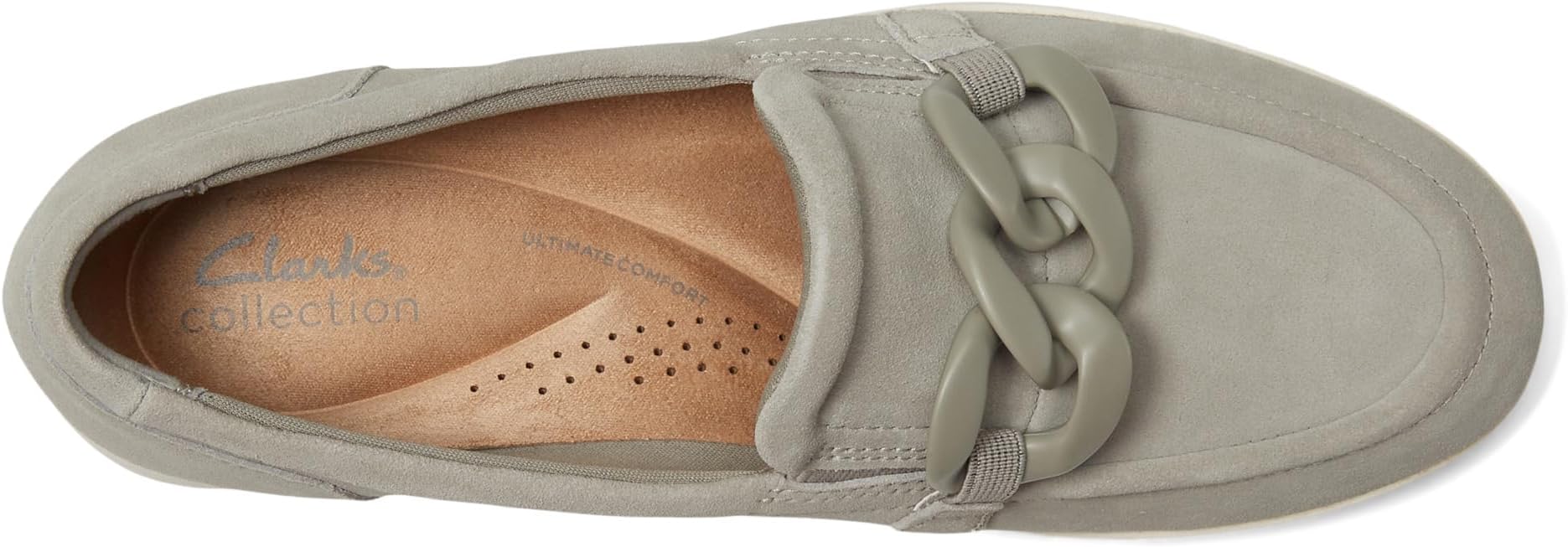 Лоферы Clarks Zylah May, цвет Stone Suede — фото 2