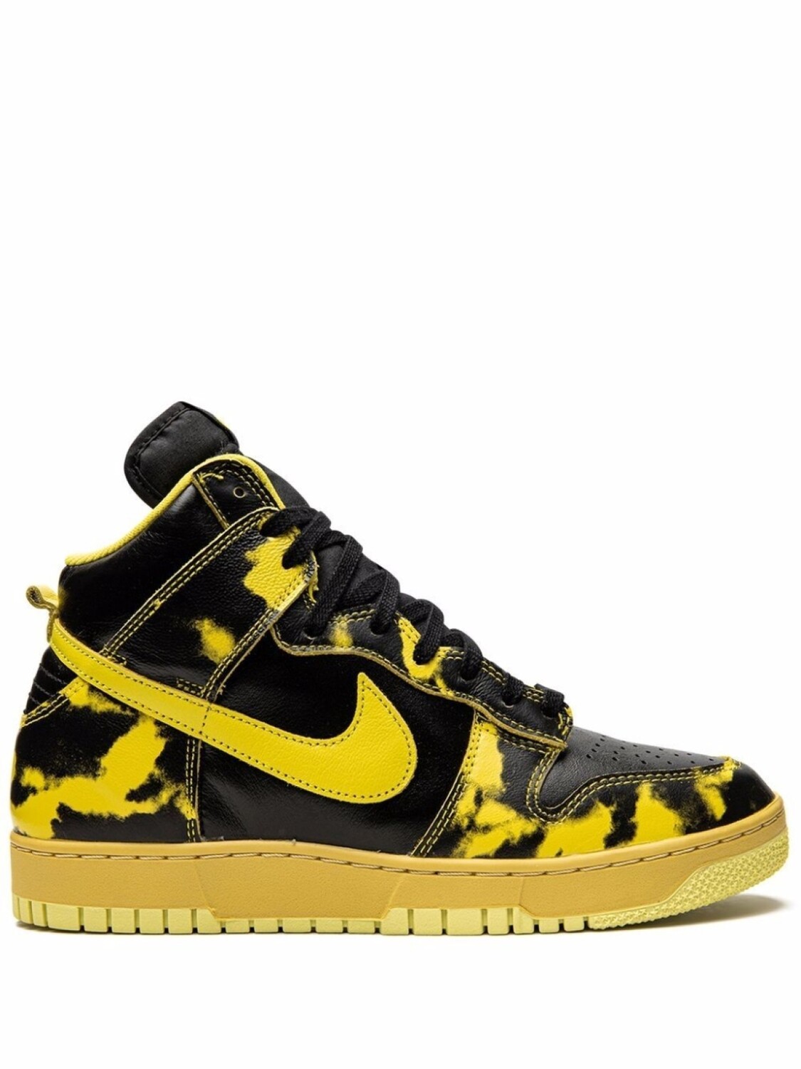 

Кроссовки Nike Dunk High 1985, черный/желтый
