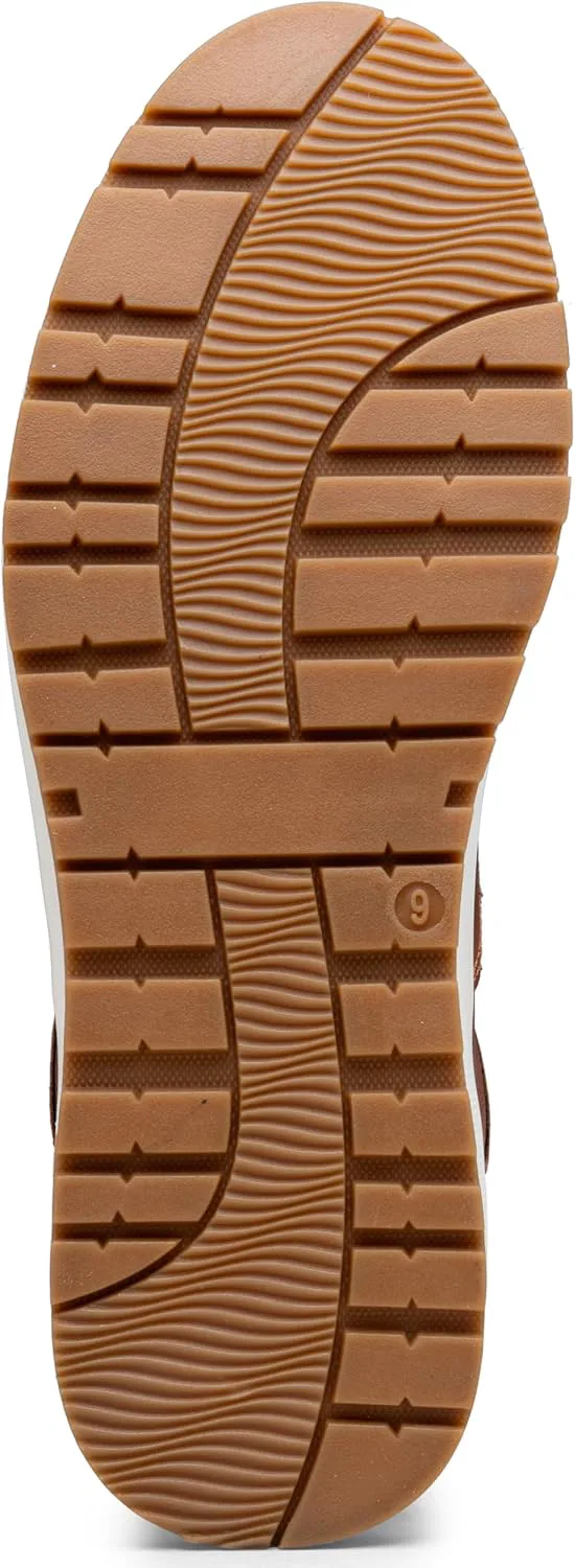 

Мужские модные кроссовки Jousen Классические ретро повседневные туфли для мужчин Дышащие деловые кроссовки, коричневый