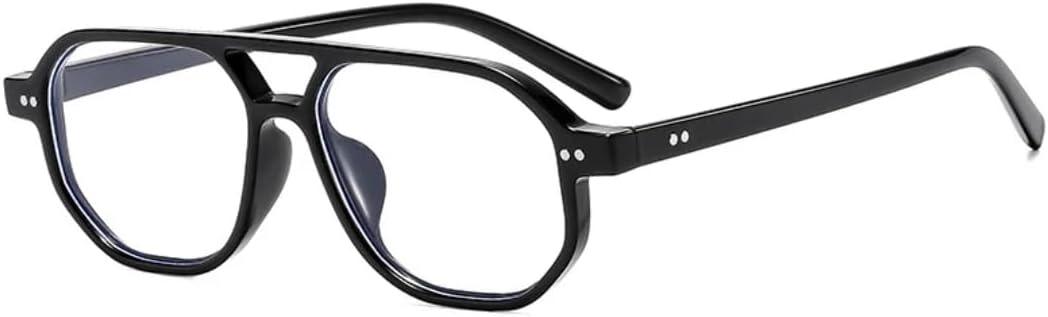 

Мужские солнцезащитные очки Punk Double Bridge Rice Nail класса люкс для активного отдыха, вождения, походов и езды на автомобиле, с защитой от УФ-излучения UV400 TVTBBVV, Black Clear