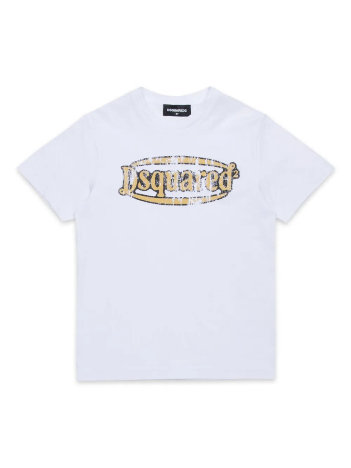 

DSQUARED2 KIDS футболка с логотипом, белый