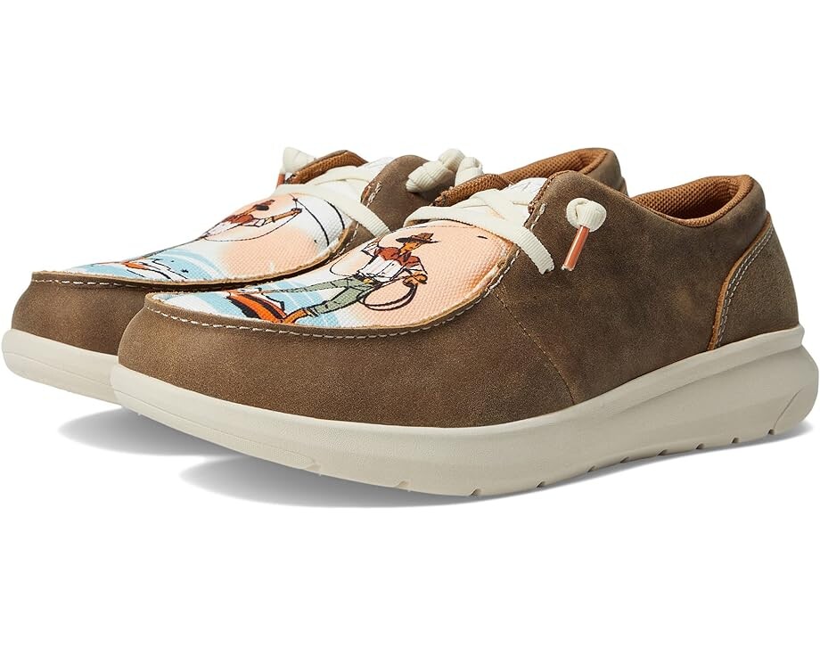 

Кроссовки Ariat Hilo Western Aloha, цвет Brown Bomber/Surfing Paniolo Print