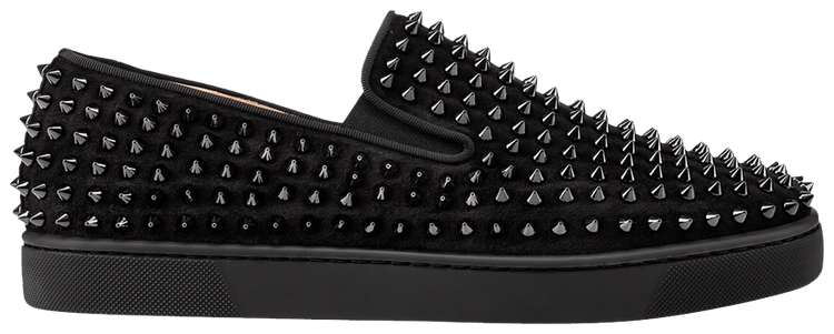 

Кроссовки Christian Louboutin Roller Boat 'Black', черный