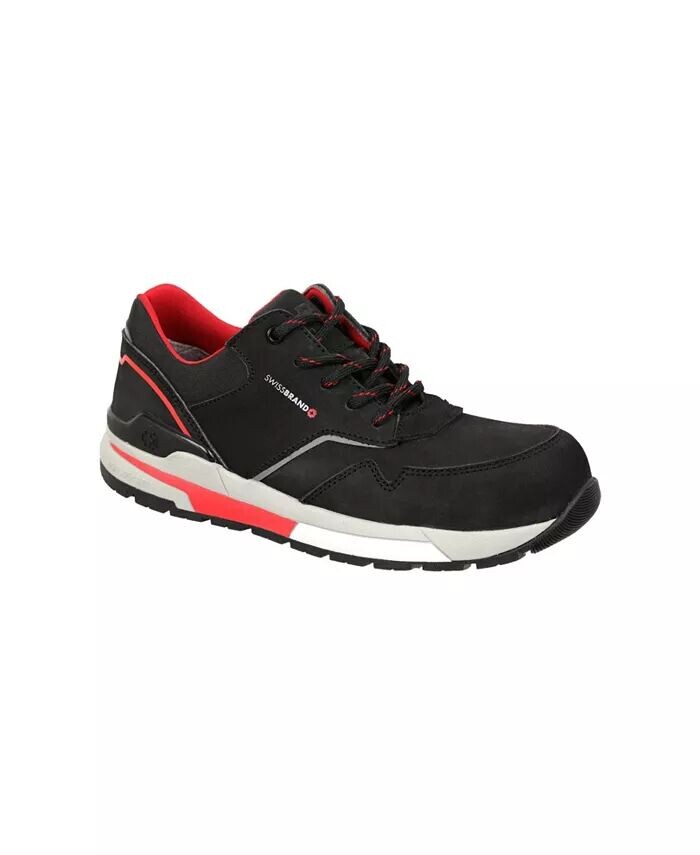 

Мужские рабочие туфли Coira Black 650 Swissbrand, черный