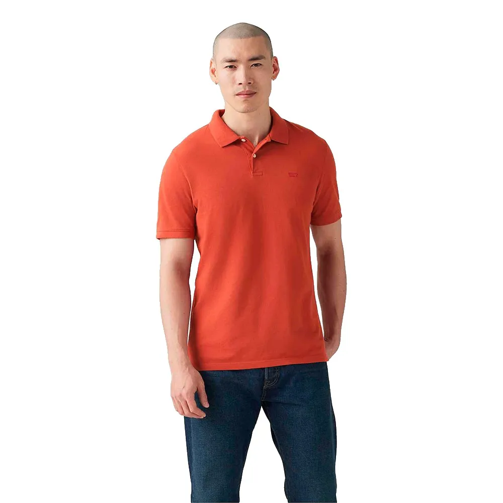 

Поло с коротким рукавом Levi's Slim Housemark, красный