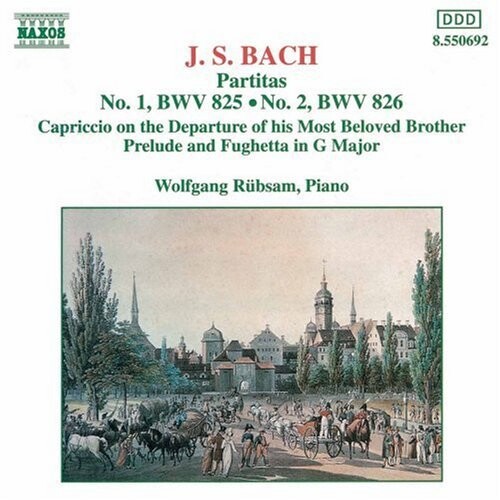 

CD диск Bach, J.S. / Rubsam: Partitas 1 & 2