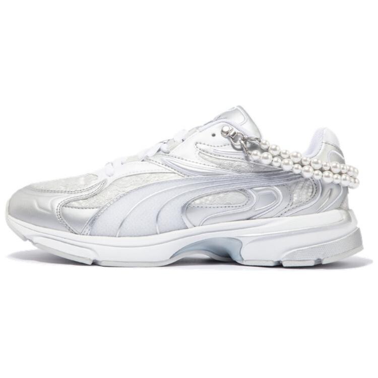 

Кроссовки Puma Chunky Sneakers Unisex Low-top Silver/White, белый