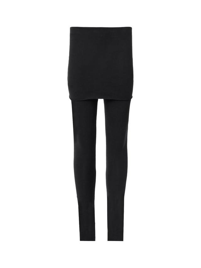 Леггинсы Raffi из органического хлопкового микса AllSaints, Black — фото 4