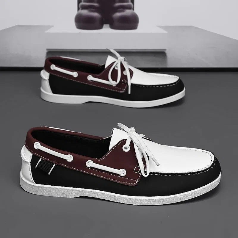 Кроссовки для ходьбы мужские White and Black HoaloX — фото 3