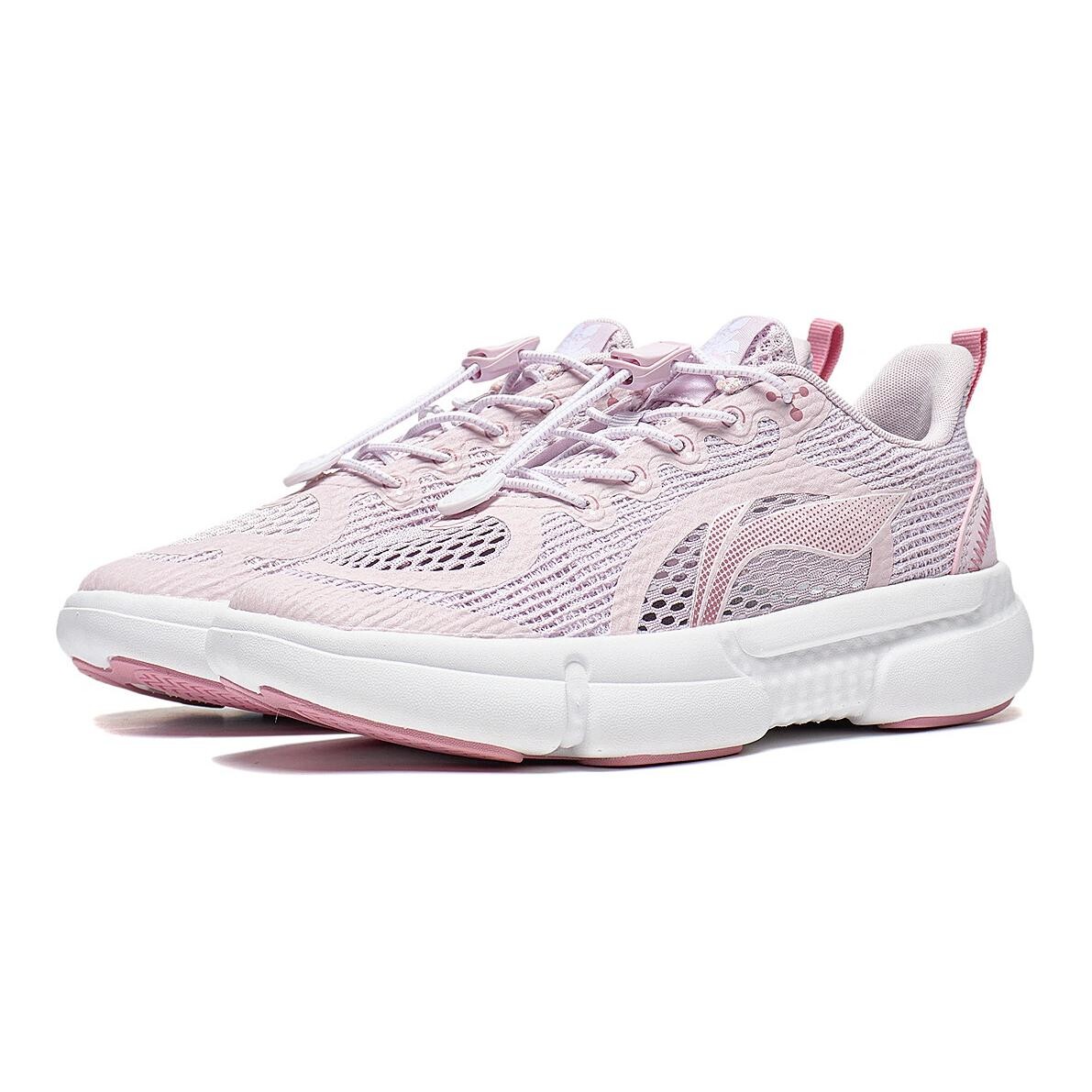 Кроссовки LINING YOUNG Kids Lifestyle Shoes GS Low-top Pink — фото 4