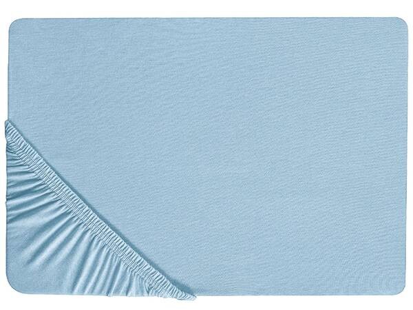 

Простыня Beliani HOFUF, 200x200x200 см цвет blau/hellblau