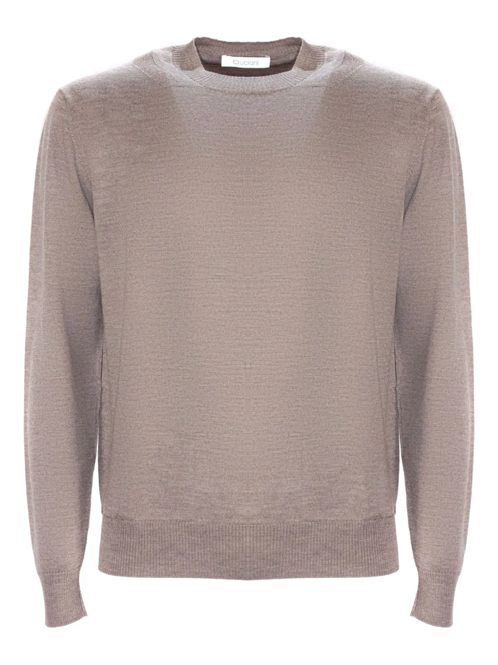 

Свитер с круглым вырезом Cruciani, бежевый