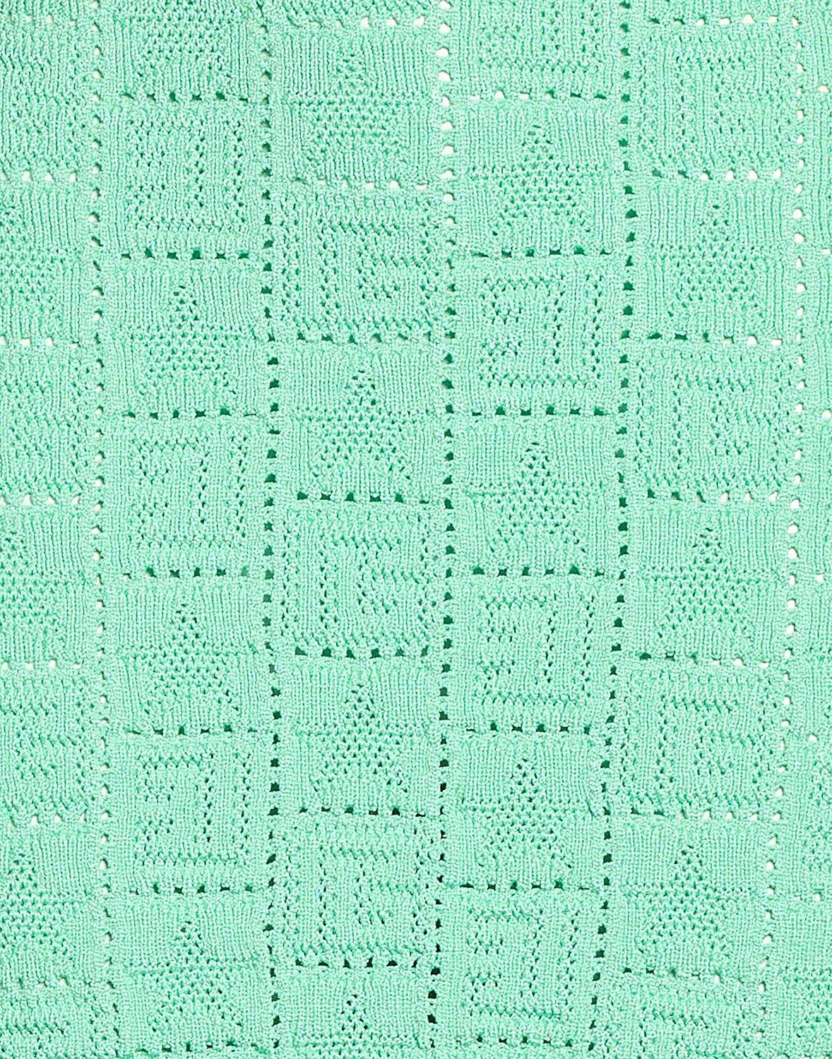 Юбка-карандаш трикотажная легкая BALMAIN светло-зеленая — фото 4