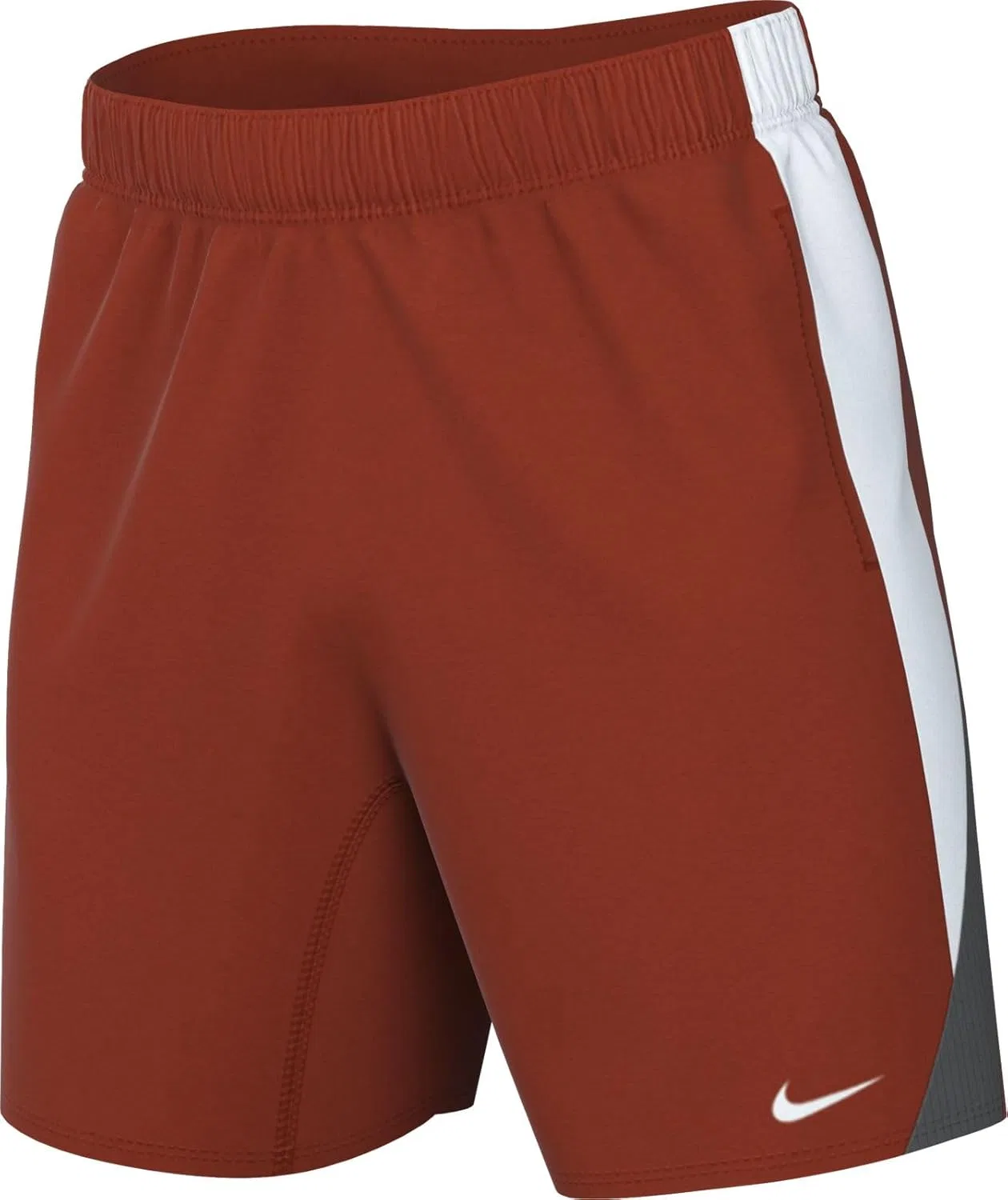 Шорты для активного отдыха Nike, драконий красный/белый/железно-серый/белый, S