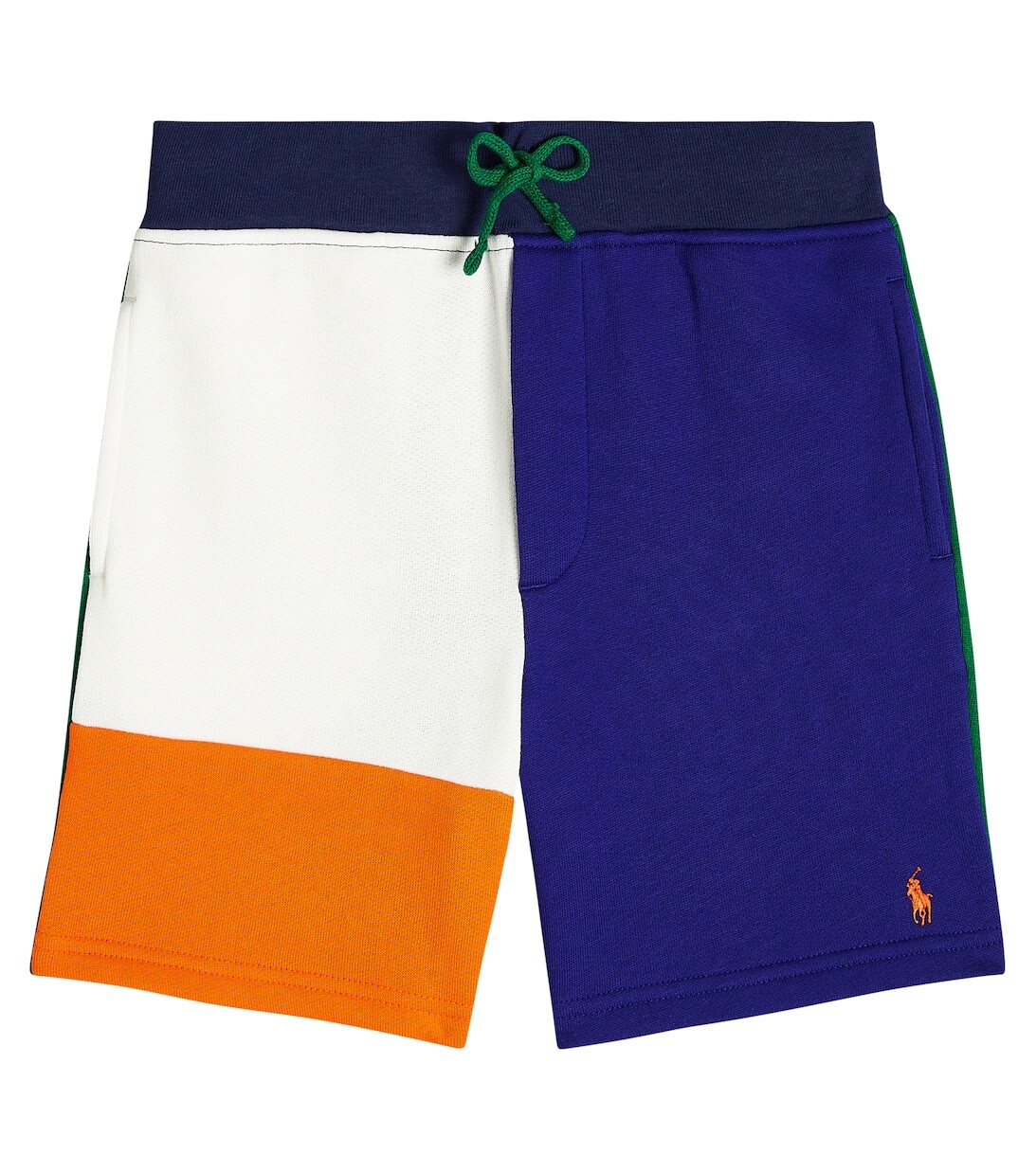 

Шорты из смесового хлопка Polo Ralph Lauren, синий