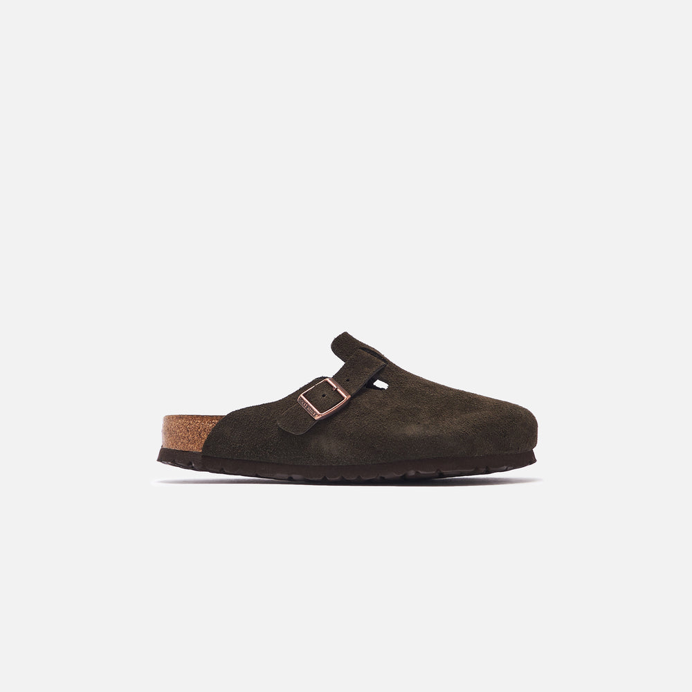 

Сандалии Birkenstock Boston Suede, цвет Mocha
