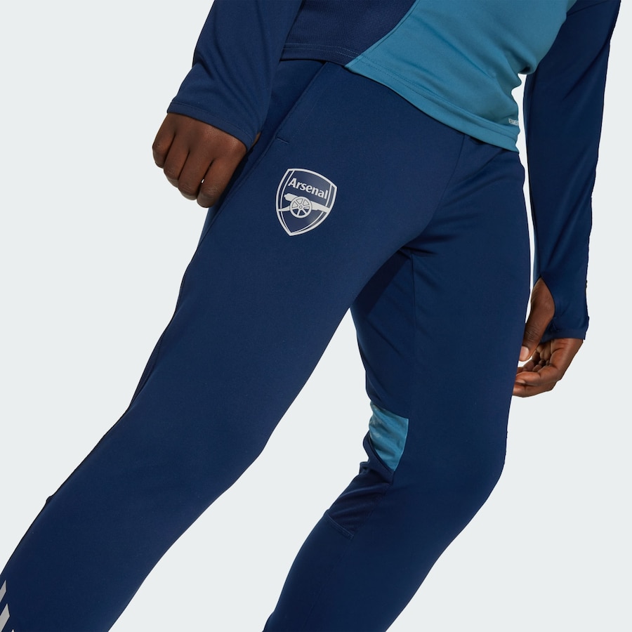 Зауженные спортивные брюки ADIDAS PERFORMANCE FC Arsenal London, темно-синий — фото 4