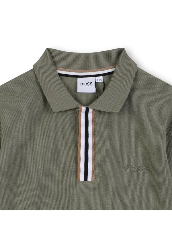 Детская футболка с длинным рукавом Boss Kidswear, Green — фото 3