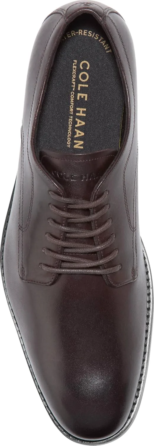 Мужские туфли Cole Haan Grand Harmon с простым носком, черный — фото 3