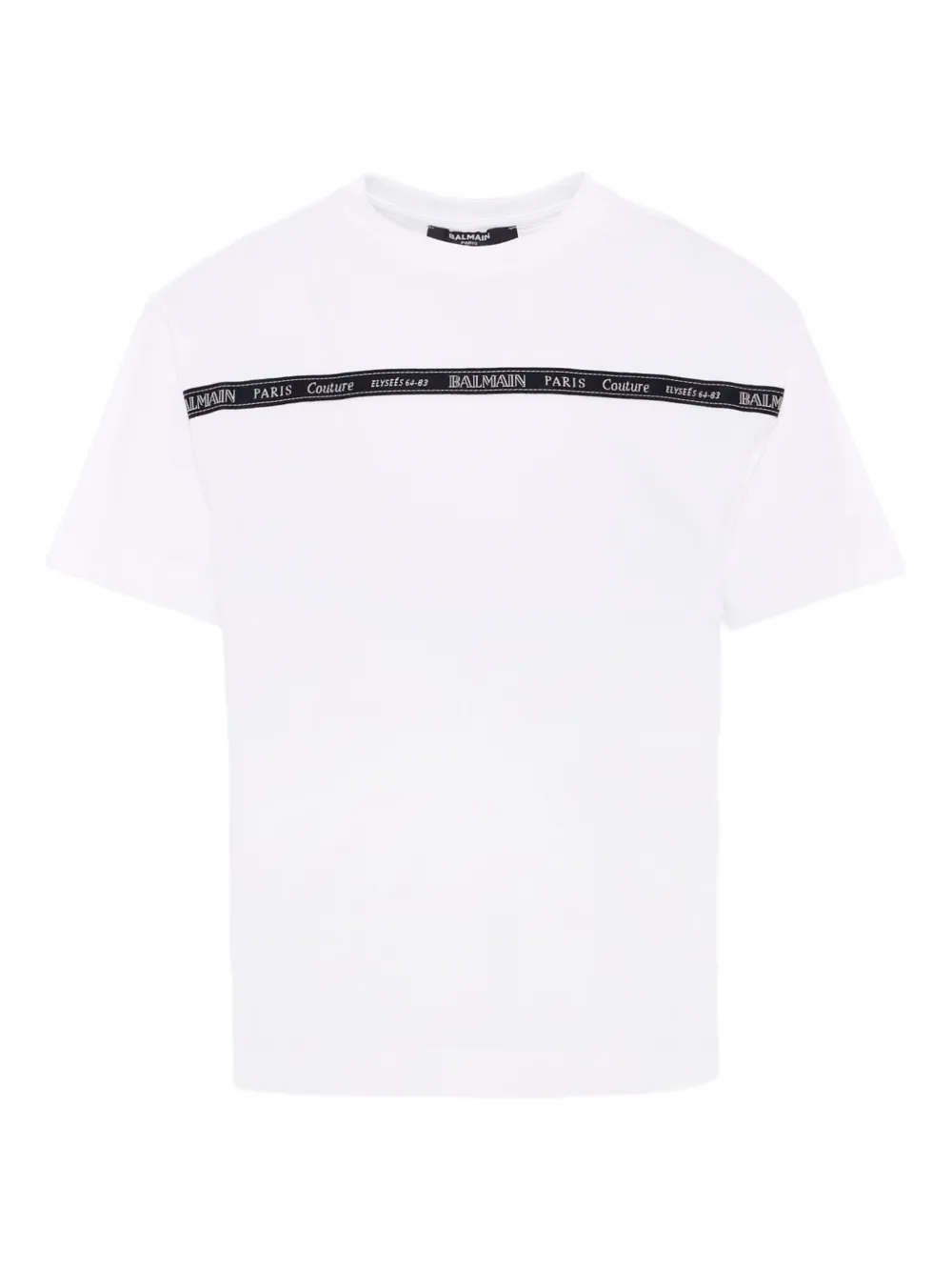 

Футболка с логотипом Balmain Kids, белый