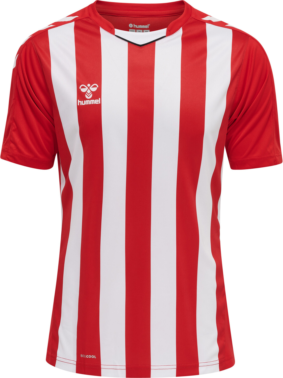 

Рубашка Hummel Trikot S/S Hmlcore Xk Striped Jersey S/S, цвет TRUE RED/WHITE