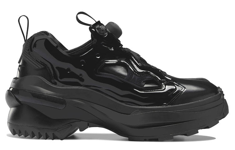 Кроссовки Reebok InstaPump Fury Oxford x Maison Margiela Tabi 'Black', черный — фото 2