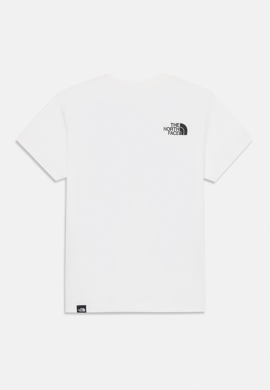 Футболка The North Face TEEN EASY TEE UNISEX, White — фото 2